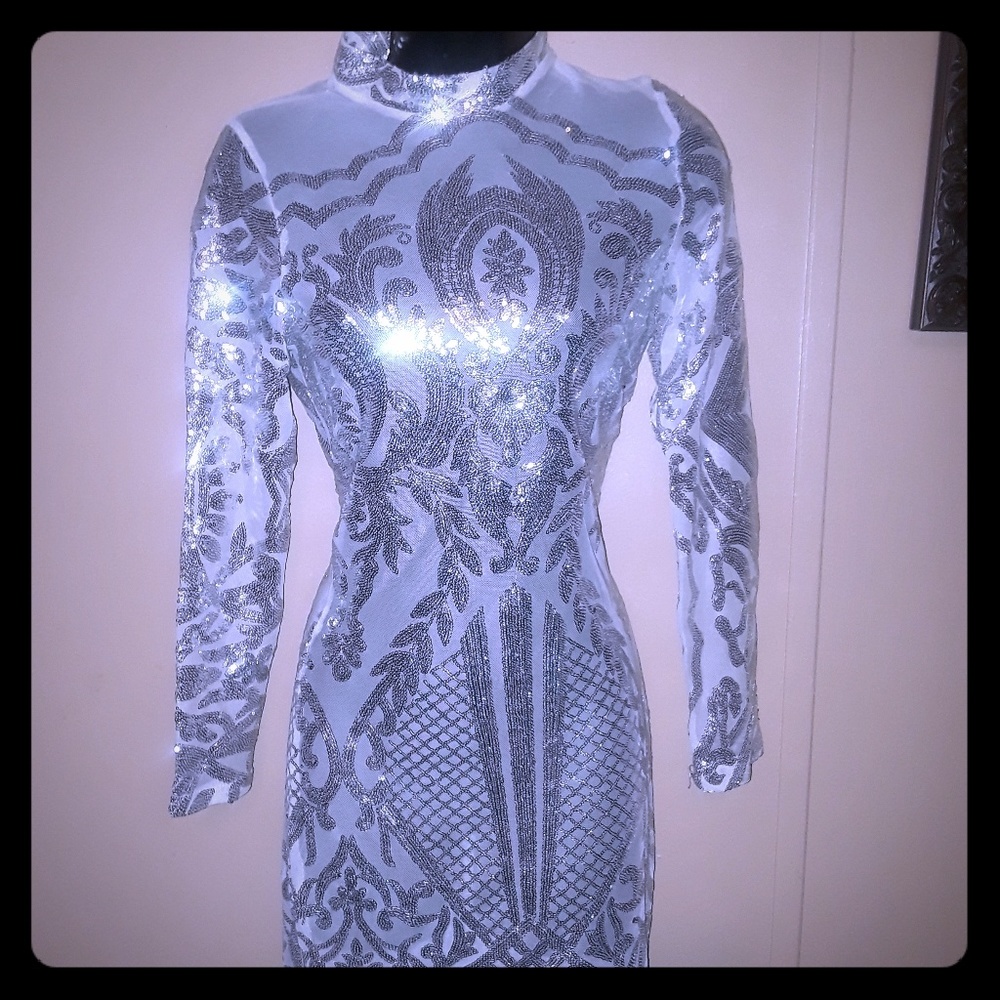 Sequins Mini Dress